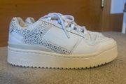 Adidas Forum Bold Cloud White Sparkly Trainers UK 4