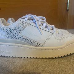 Adidas Forum Bold Cloud White Sparkly Trainers UK 4