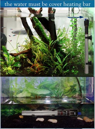 Adjustable Automatic Aquarium Fish Tank Water Temperature Thermostat Heater