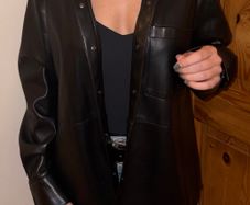 Leather Jacket Size S