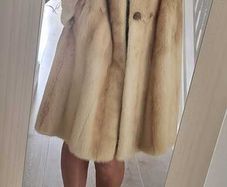 BARNARDOS Furriers Vintage Coat - Circa 1980's - Fit Sz 12-14 UK