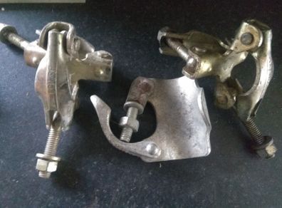 clamps bolted dual size adjustable