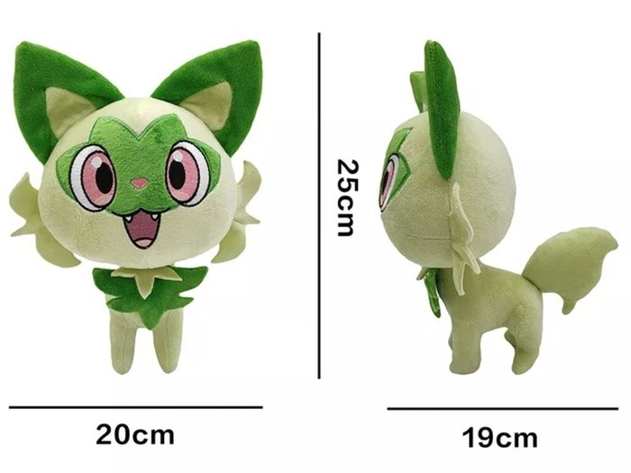 Pokemon Sprigatito 23cm Stuffed Plush Toy