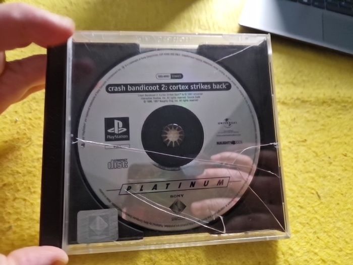 Crash Bandicoot 2 PlayStation1 Ps1 PlayStation2 Ps2 games Original