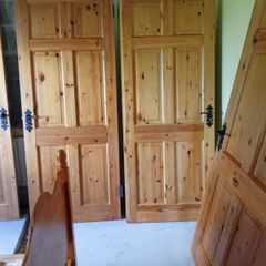 Solid Pine Doors x 5