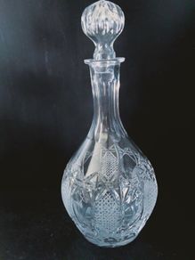 High quality 24%lead crystal, similar to Waterford Decanter
