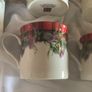 4 Fine China Thistle Tartan Mugs Image 2