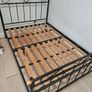 4ft 6 iron double bed Image 6