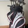 TaylorMade Corza Golf Bag + Mixed Club Set (Titleist, Wilson, Spalding, Cleveland) Image 3