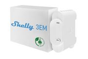 Shelly 3EM | 3-Channel WiFi Smart Energy Meter with Contactor Control - 120A (per channel) | Compatible with Alexa &amp; Google Home