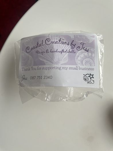 Hand Painted Oyster Shell
