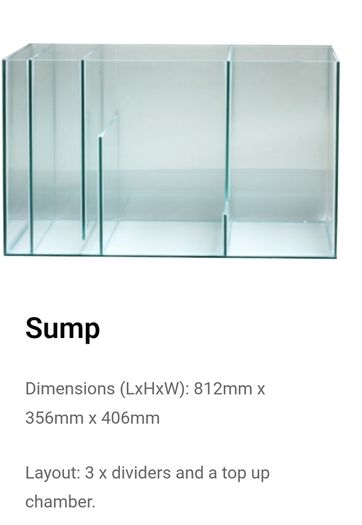300 liter clear seal tank and sump