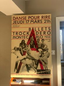 Vintage Poster Wood mounted