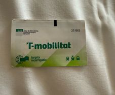 Barcelona one-month ticket zone 1