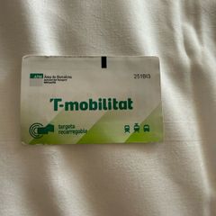 Barcelona one-month ticket zone 1