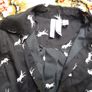 Girls shirt black unicorn pattern 7-8 yo as new tkmax Image 2