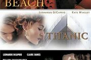 Leonardo Dicaprio Dvd Boxset Titanic The Beach Romeo And Juliet