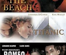 Leonardo Dicaprio Dvd Boxset Titanic The Beach Romeo And Juliet