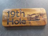 Sign sign, shed, golf, house number, sign, funny