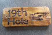Sign sign, shed, golf, house number, sign, funny