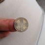 1746 Lima Silver Sixpence Coin Image 4