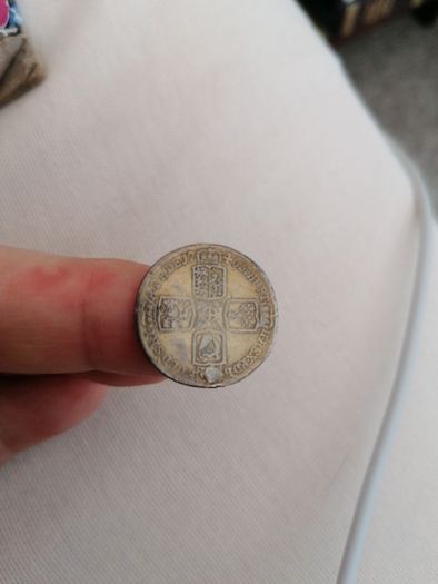 1746 Lima Silver Sixpence Coin