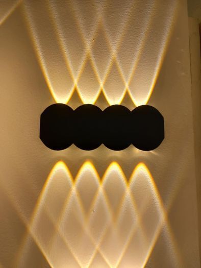 8W LED Wall Light Modern Waterproof Wall Lamp Indoor and Outdoor
