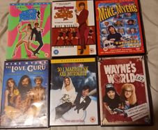Mike Myers Dvd Collection Bundle Comedy Movies Wayne's World Austin Powers Snl