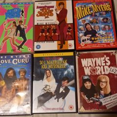 Mike Myers Dvd Collection Bundle Comedy Movies Wayne's World Austin Powers Snl