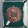 1988 commemorative bronze medal. Dublin city Image 3