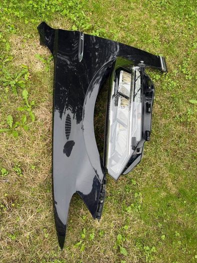 Vw Passat R Line Pass Side Headlight and Wing