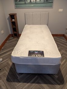 Single Bed and Mattress