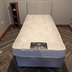 Single Bed and Mattress