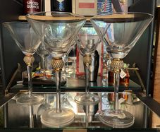 Cocktail glasses X 4
