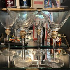 Cocktail glasses X 4