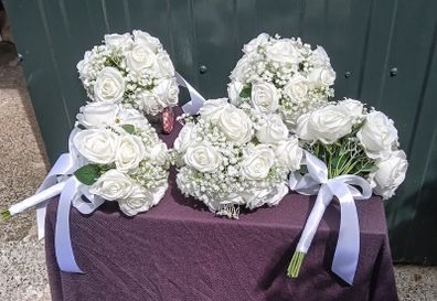 Wedding Bouquets and Buttonholes.
