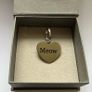 Personalised Engraved Silver Heart shape Dog tag Image 5
