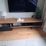 Oak Veneer TV Unit Image 2