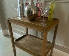 Vintage drinks trolley