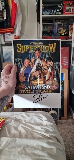 Sabu & Tommy Dreamer Signed OTT Posters