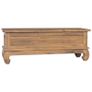 TV Cabinet 110x35x40 cm Solid Teak Wood Image 5