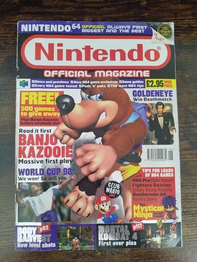Nintendo Official Magazine Issue 69 June 1998