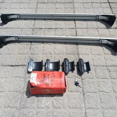 La Prealpina Adjustable Aluminium Roof Bars + Kia ProCeed 2019+ Fitting Kit (Lockable)