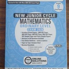 EXAM PAPERS 2026 - Maths Ordinary Level - Junior Certificate