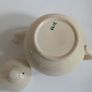 Beautiful Cream-Earthenware Clay Teapot with A Pink Floral Motif - Pattern Number 5412, No Backstamp, Most Likely Carrig Ware Image 10