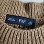 F&F Beige crochet summer shirt blouse S NEW Image 4