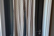 SHEIN wavy stripe print flare leg trousers Size 10
