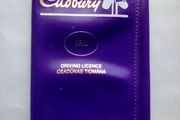 Unusual Rare Item: Vintage Cadbury Driving License holder (postage included)
