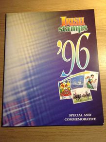 1996 Mint Irish stamps in An Post cover pack