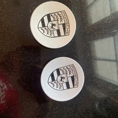 Porsche 991 993 centre caps x2